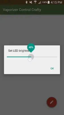 Vaporizer Control Crafty VCC android App screenshot 2